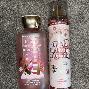 Bright Christmas morning set